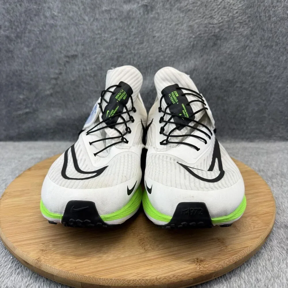 Nike Zoom Pegasus FlyEase Shoes Mens Size 10.5 White Running Sneakers DJ7381-006